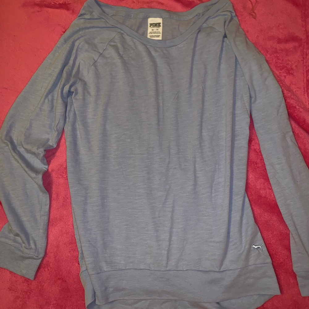 Lilac long sleeve tee shirt
